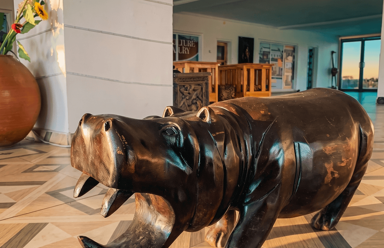 Rhino Sculpture